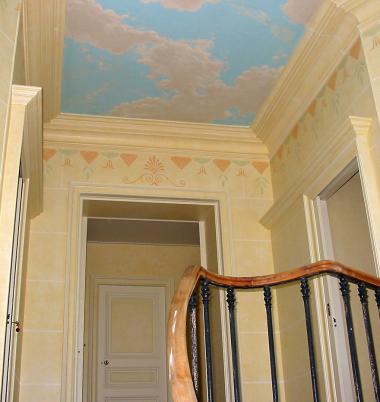 Décors cage d'escalier