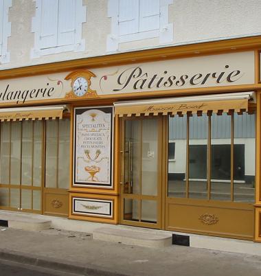Devanture boulangerie Auxerre