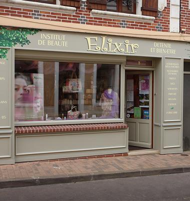Devanture Institut de beauté