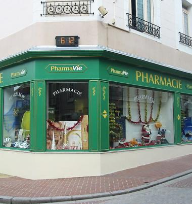 Devanture pharmacie