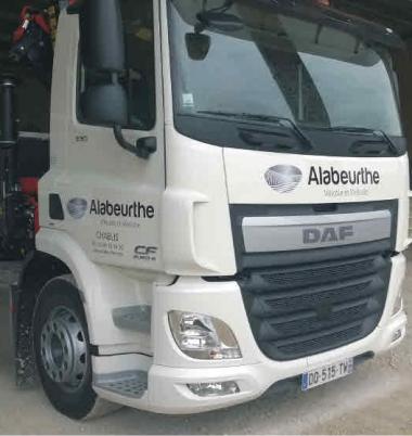 Marquage camion grue